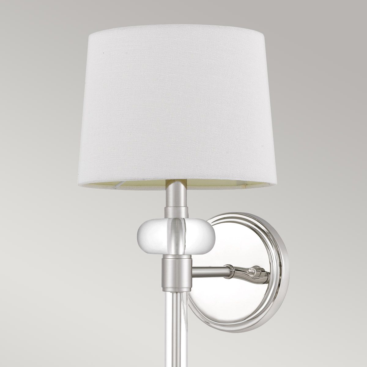 Nolan Single Wall Light - Nickel