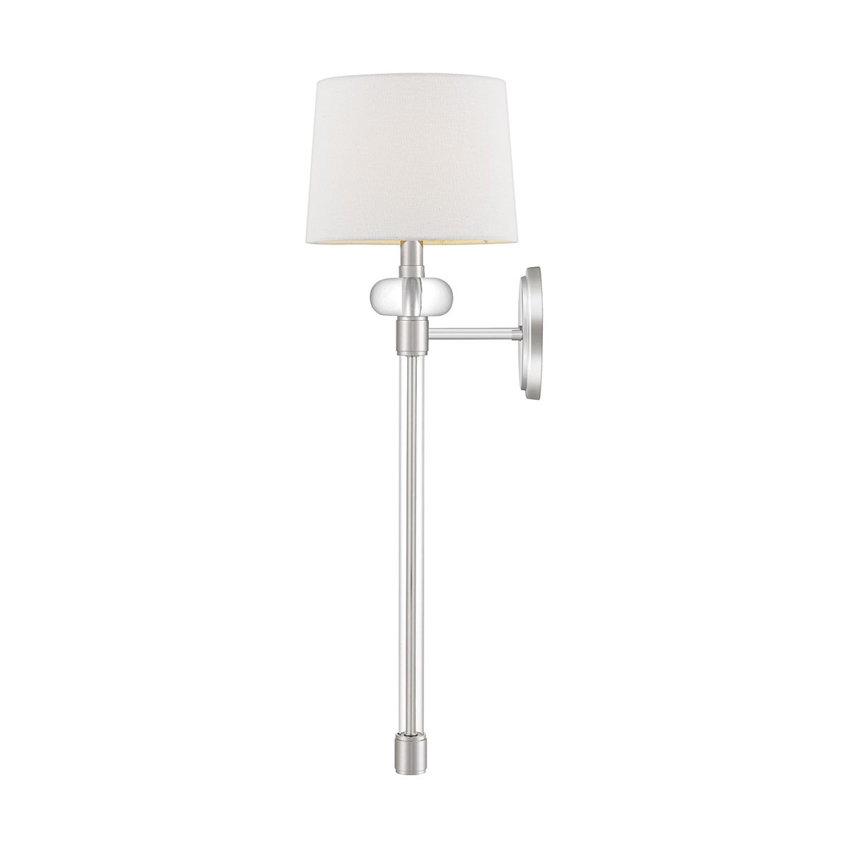 Nolan Single Wall Light - Nickel