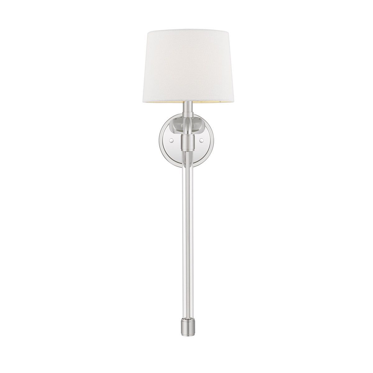 Nolan Single Wall Light - Nickel