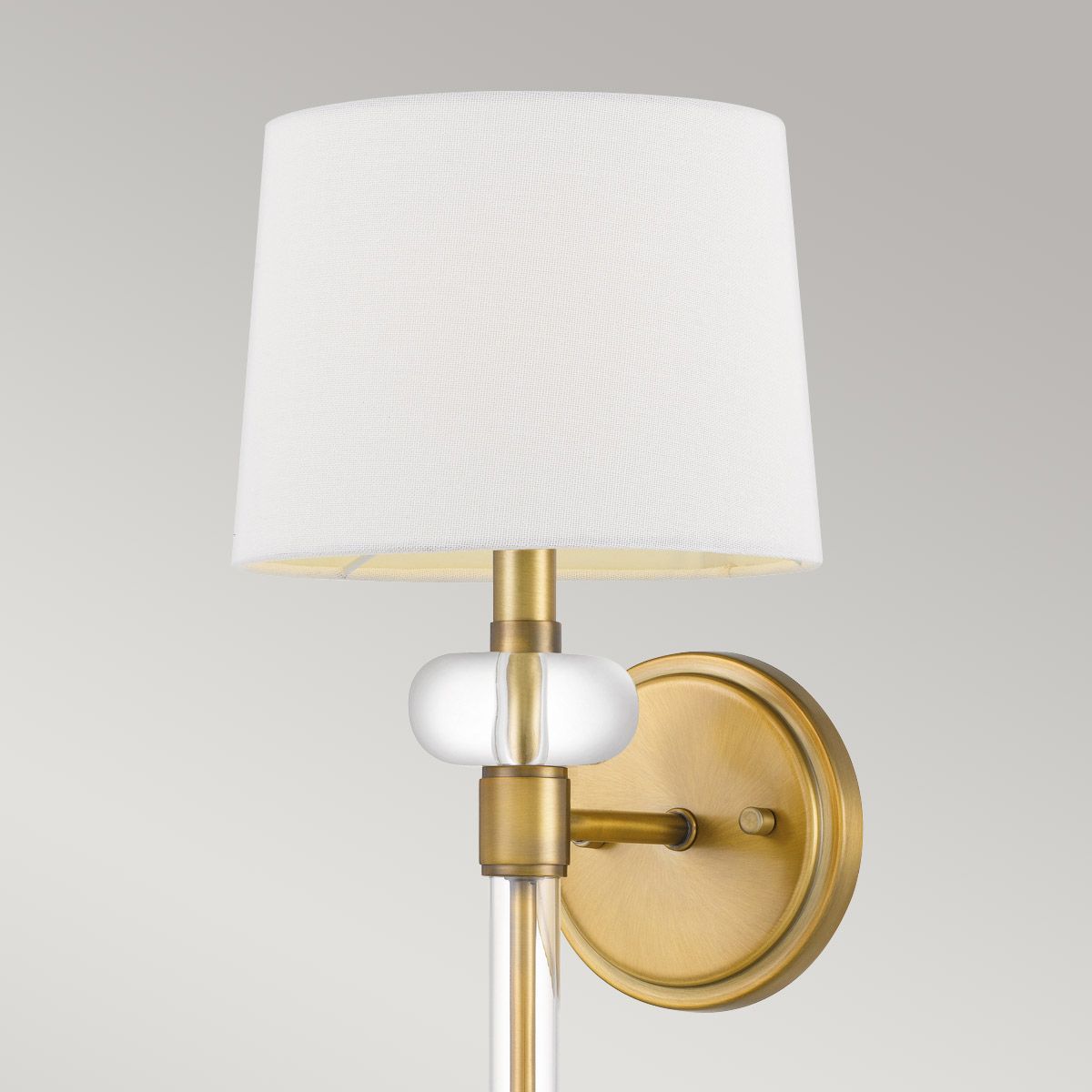 Nolan Single Wall Light - Brass