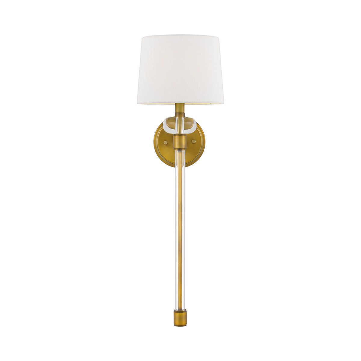 Nolan Single Wall Light - Brass