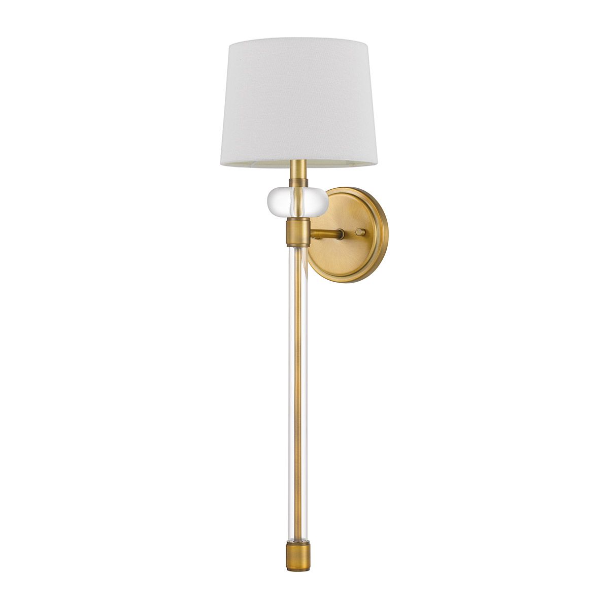 Nolan Single Wall Light - Brass