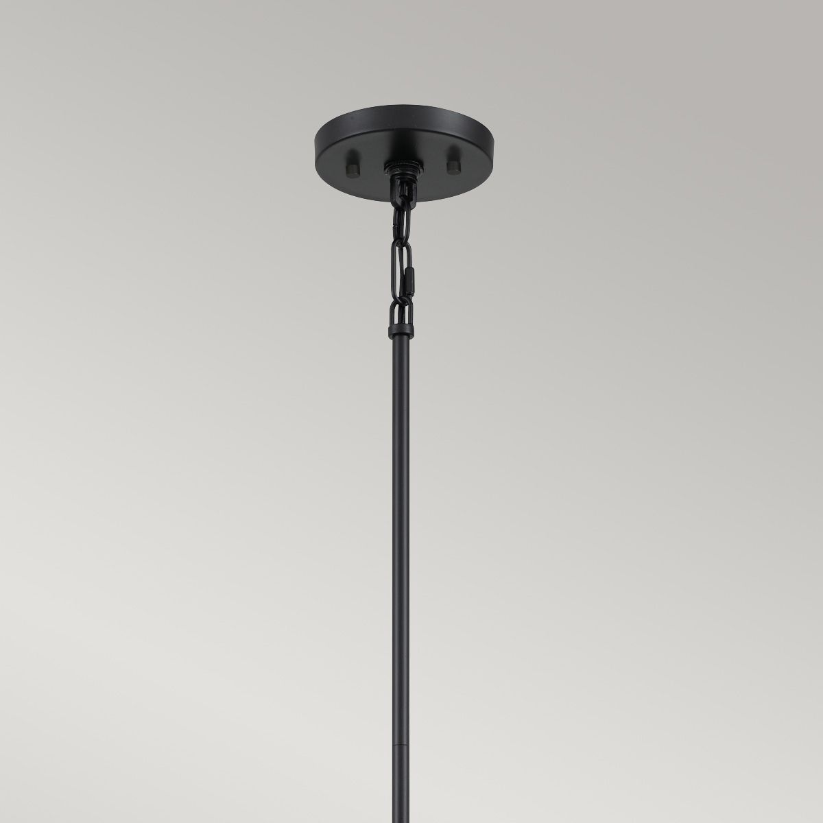 Menton 5 Light Chandelier - Black