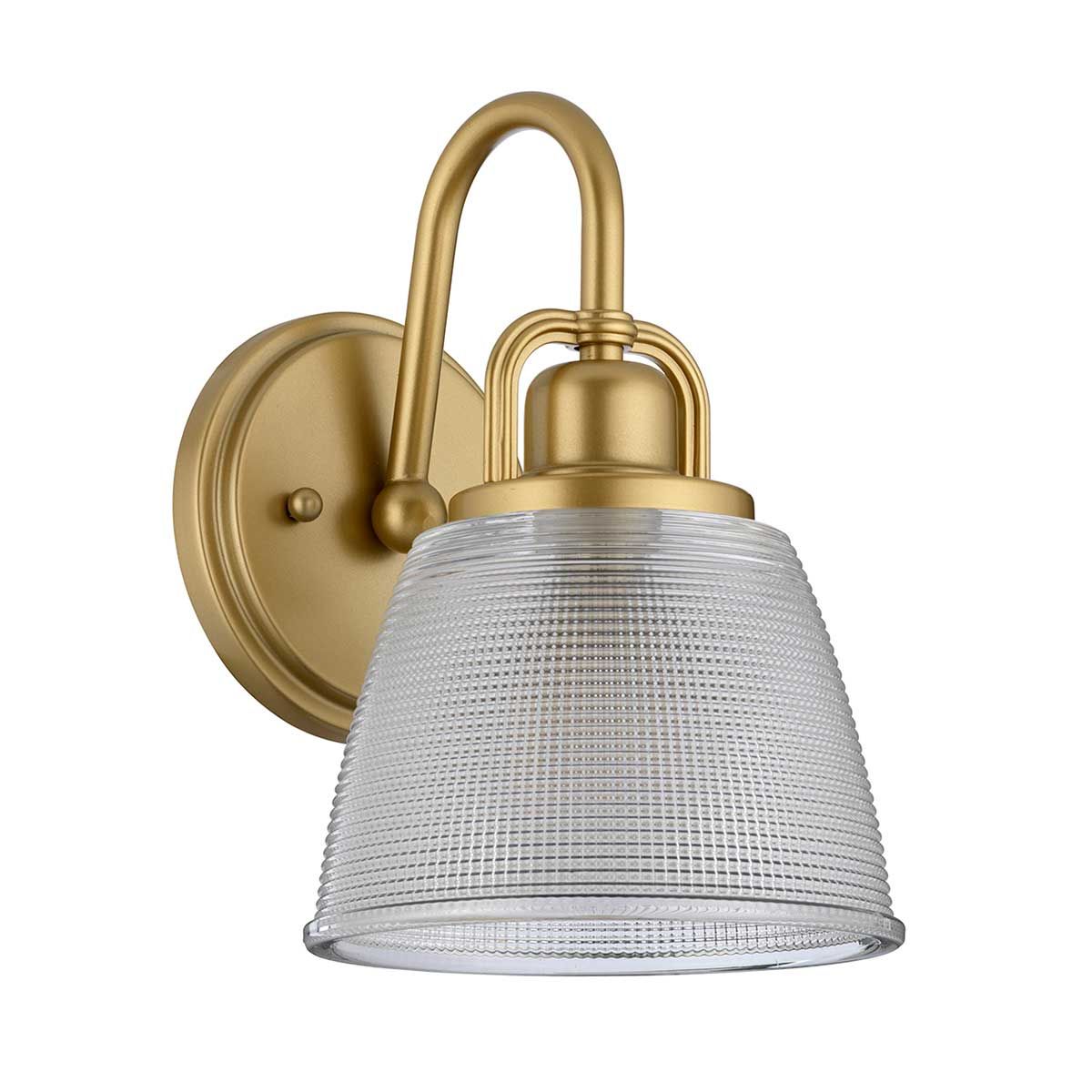 Sennen Single Wall Light - Brass