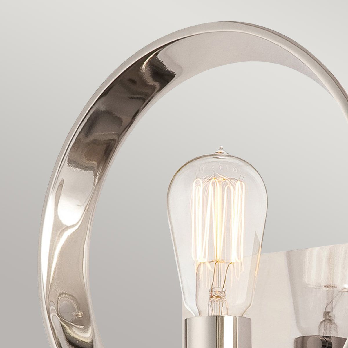 Theater Row Single Wall Light - Silver