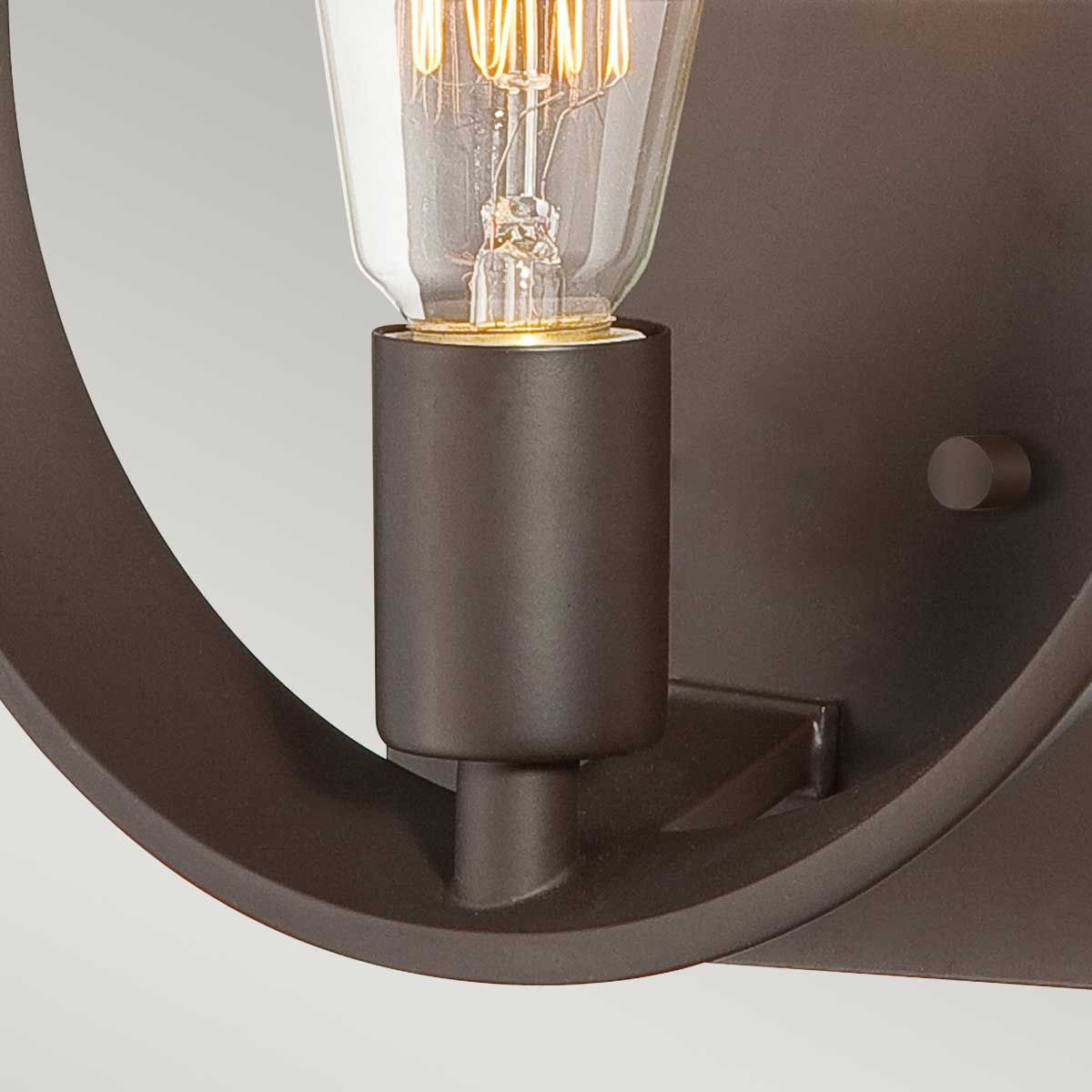 Theater Row Single Wall Light - Bronze