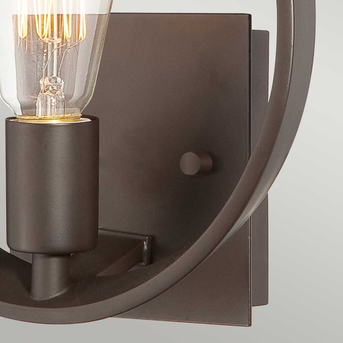 Theater Row Single Wall Light - Bronze