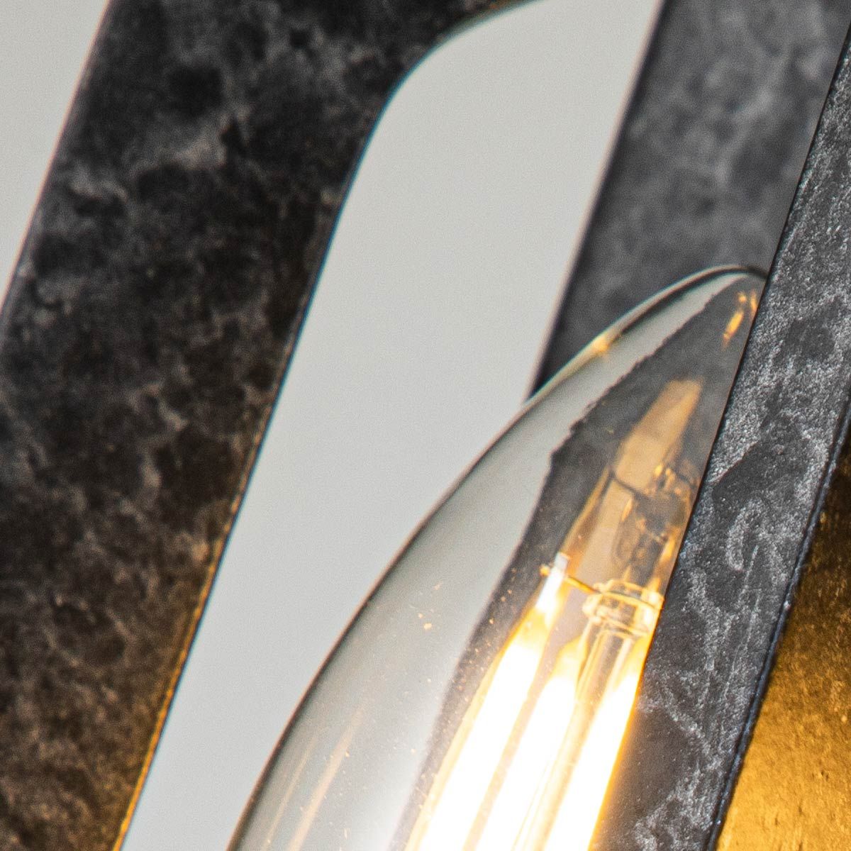 Toulouse Double Wall Light - Black