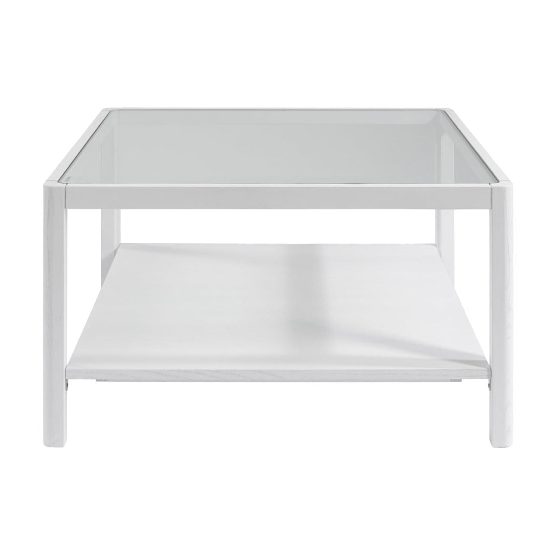 Ray White Wood & Glass Square Coffee Table