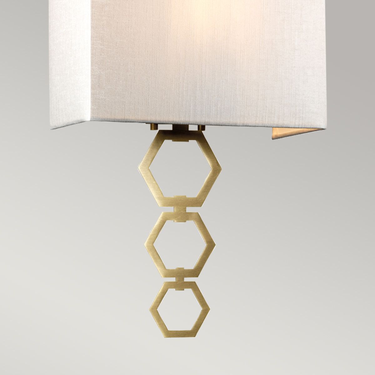 Hugo Medium Single Wall Light - Brass