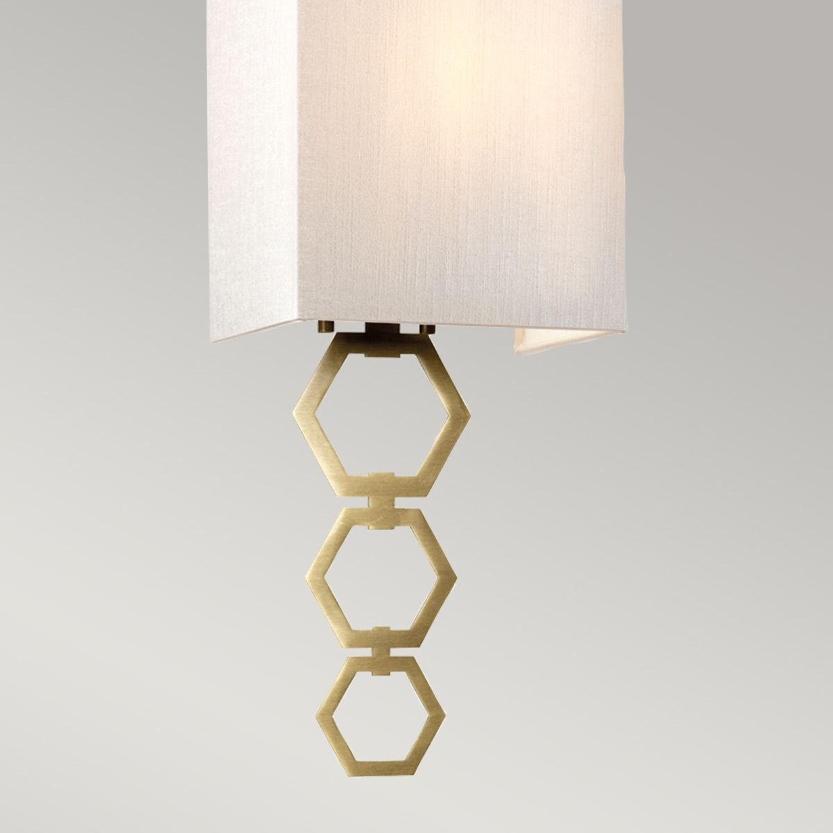 Hugo Small Single Wall Light - Brass