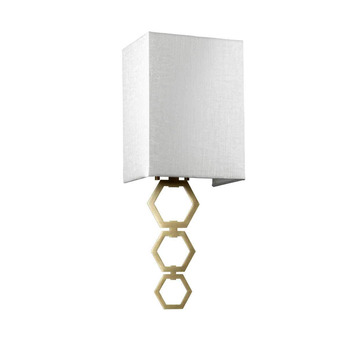 Hugo Small Single Wall Light - Brass