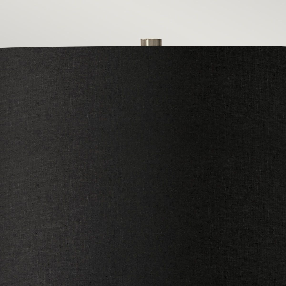 Ripple Table Lamp - White with Black Shade