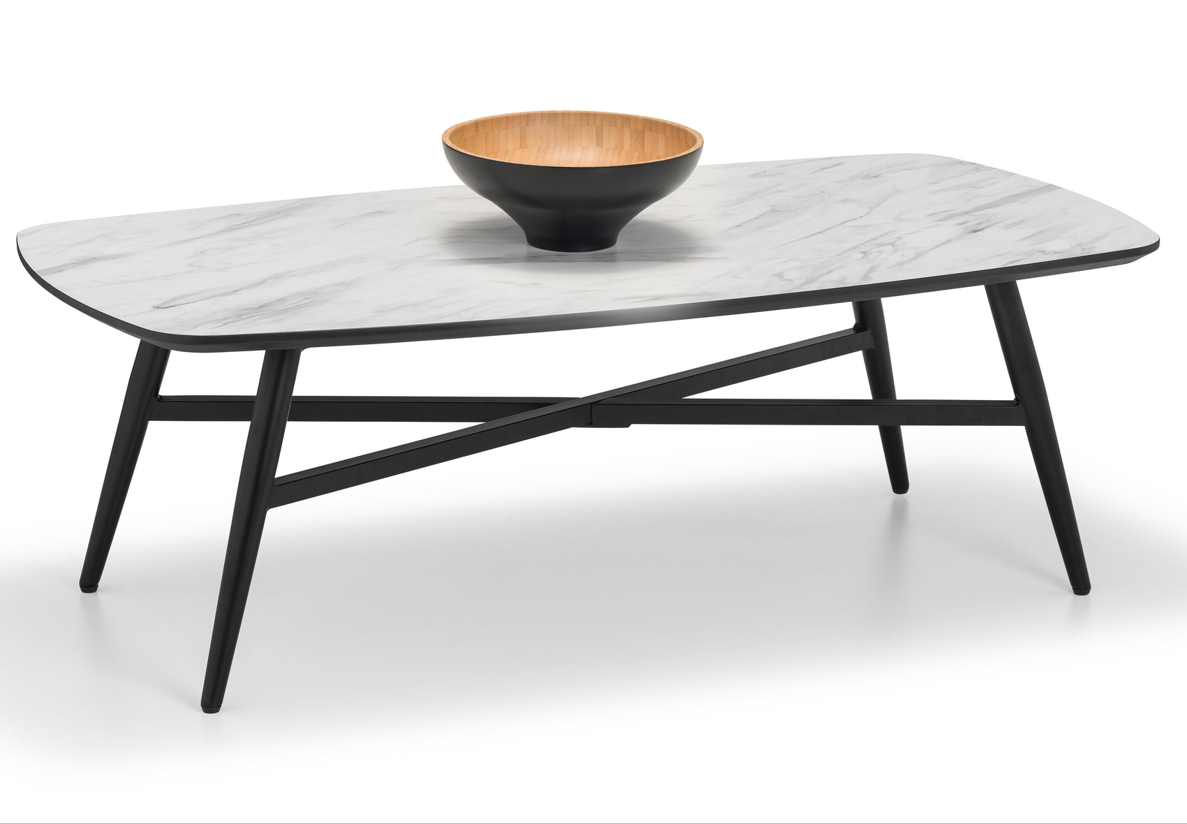 Marmore White Marble Effect Coffee Table