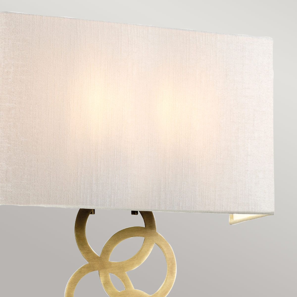 Hoxton Large Double Wall Light - Brass