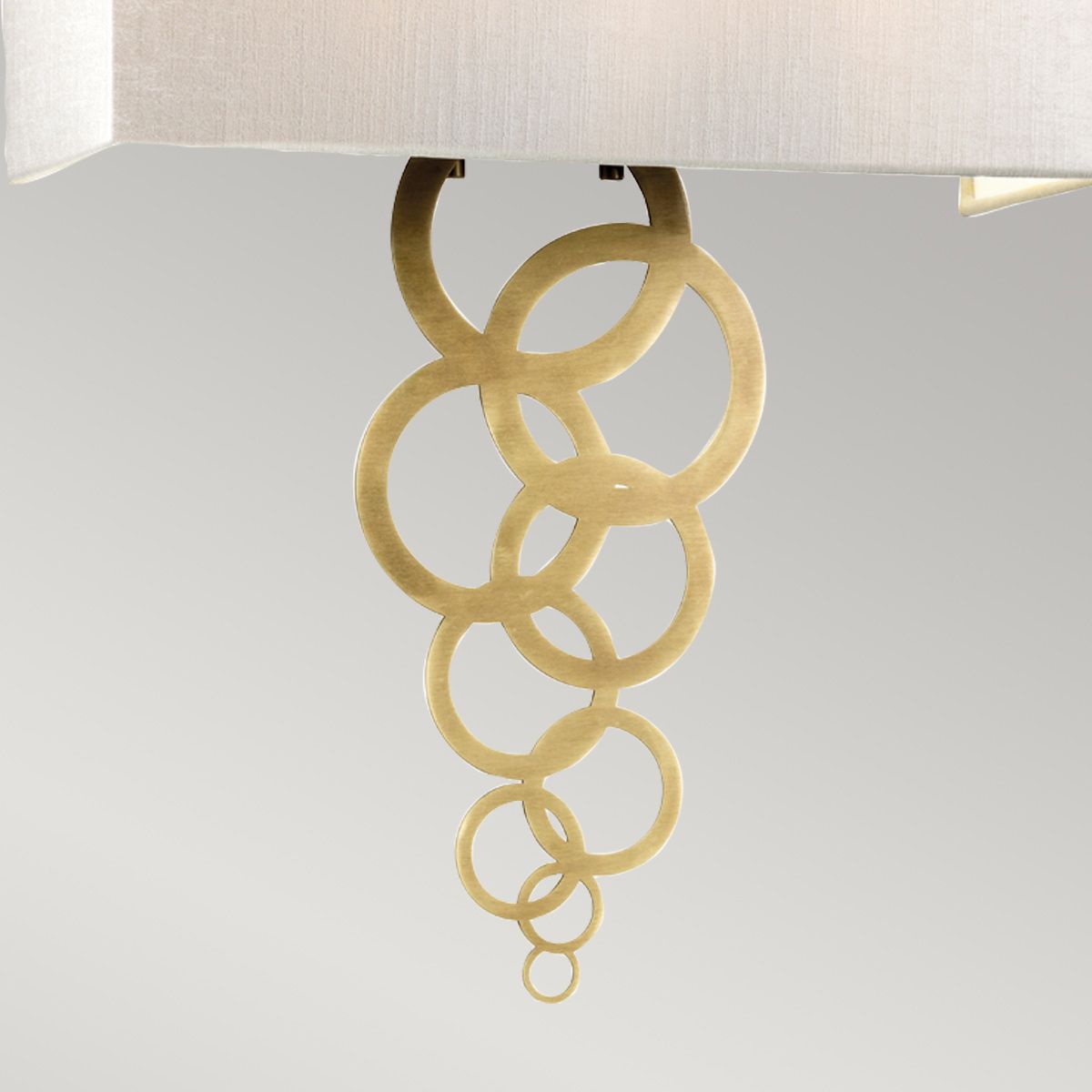 Hoxton Large Double Wall Light - Brass