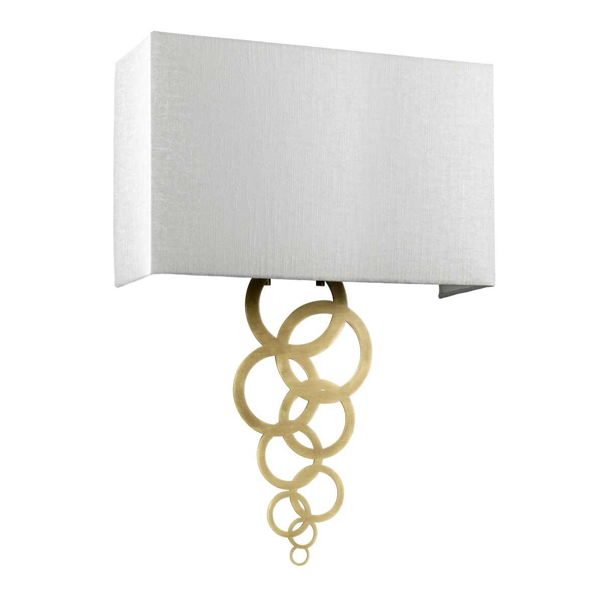 Hoxton Large Double Wall Light - Brass