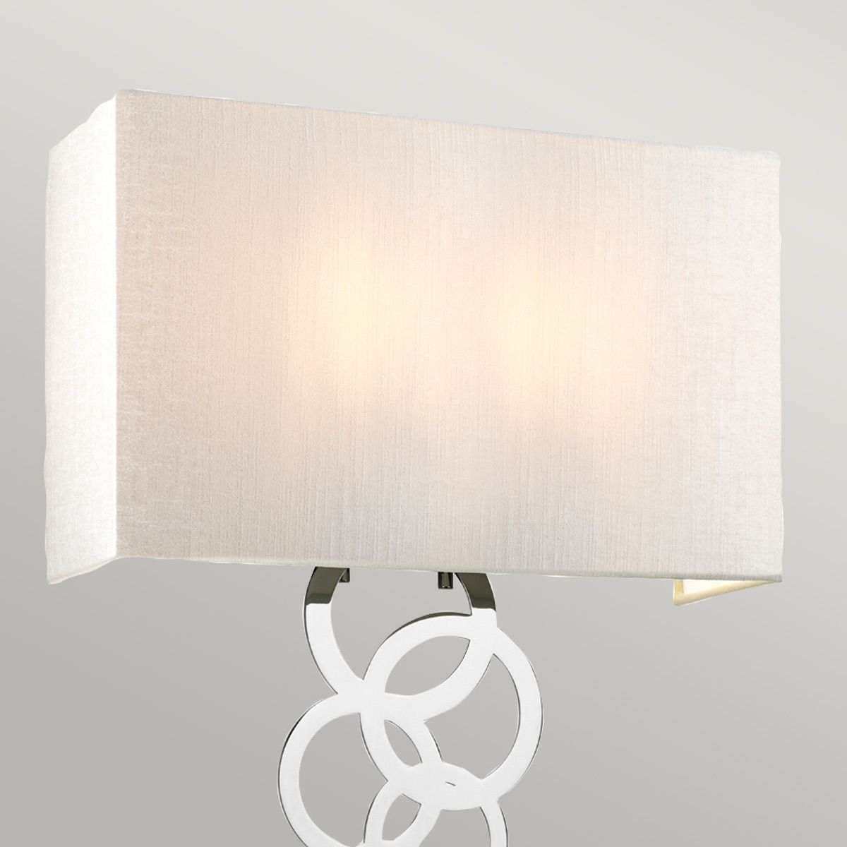 Hoxton Large Double Wall Light - Chrome