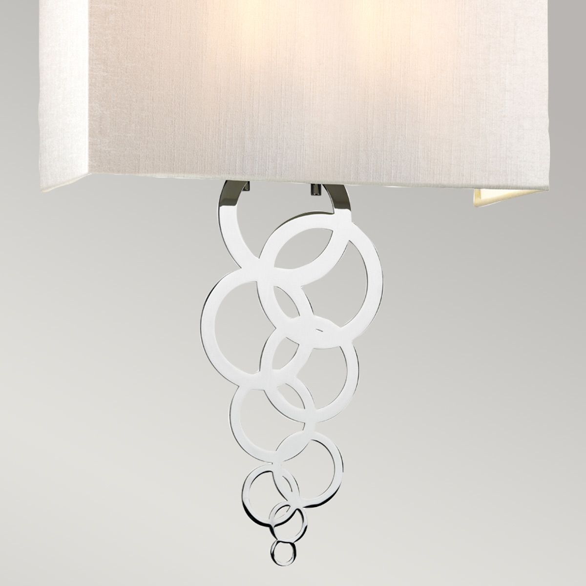 Hoxton Large Double Wall Light - Chrome
