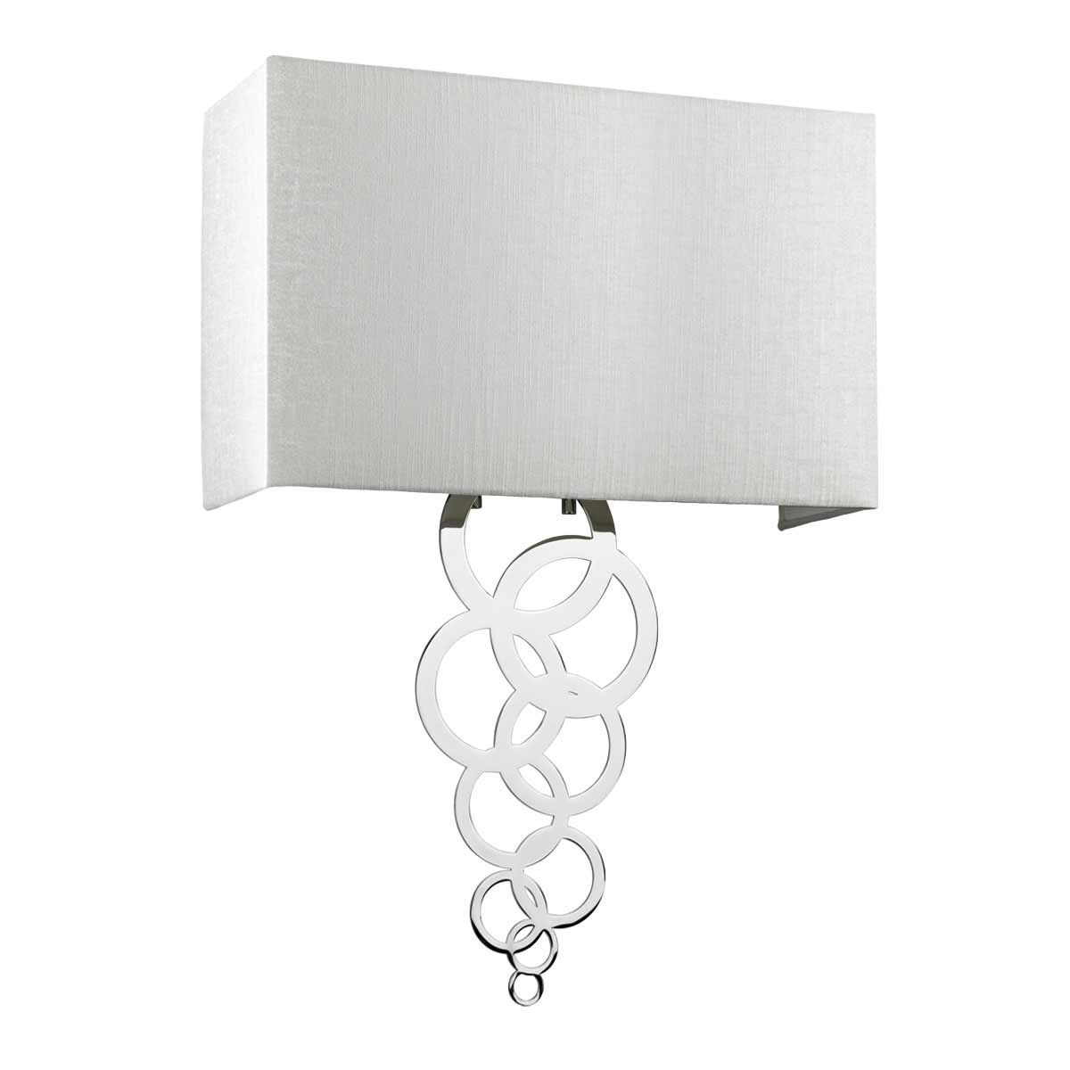 Hoxton Large Double Wall Light - Chrome