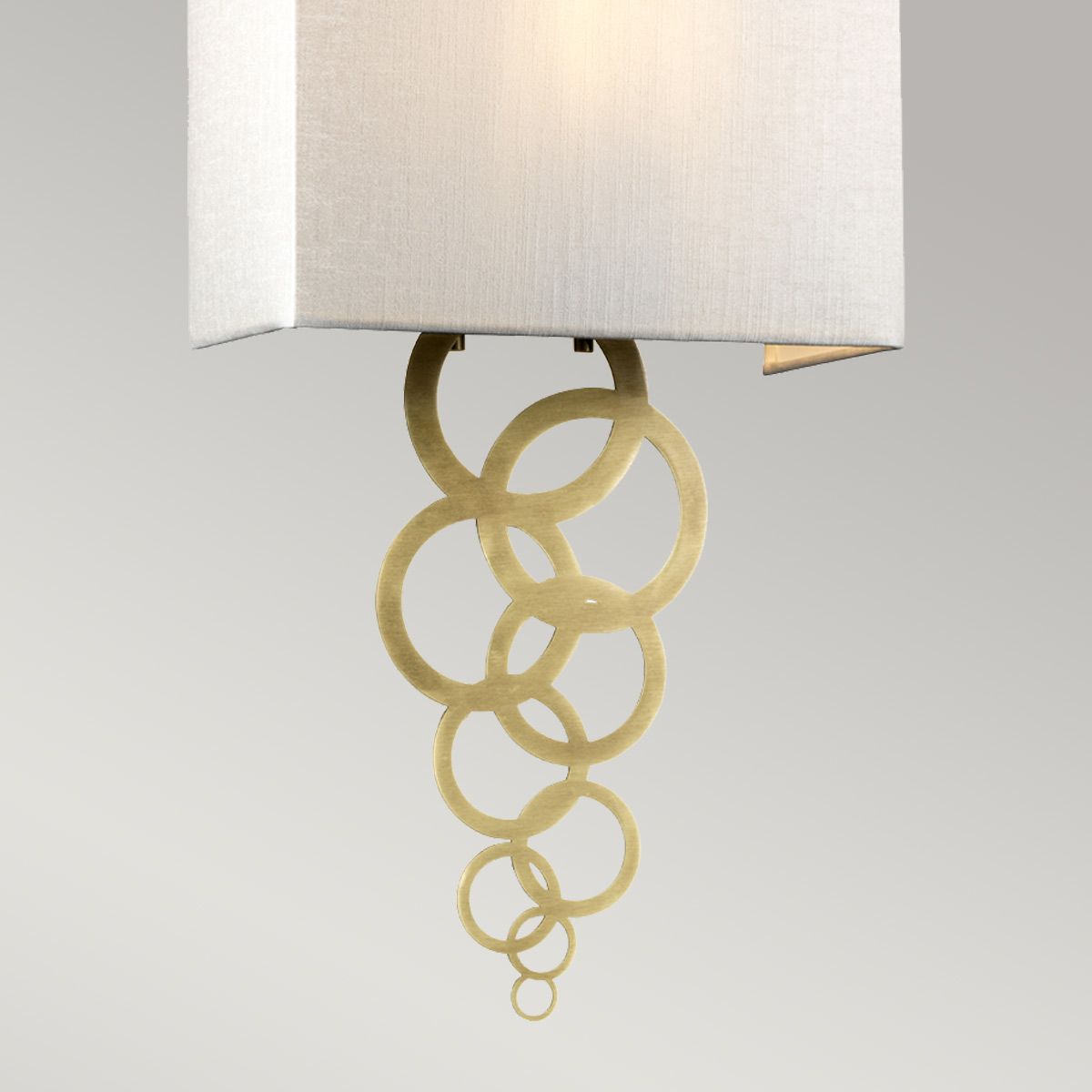Hoxton Medium Single Wall Light - Brass
