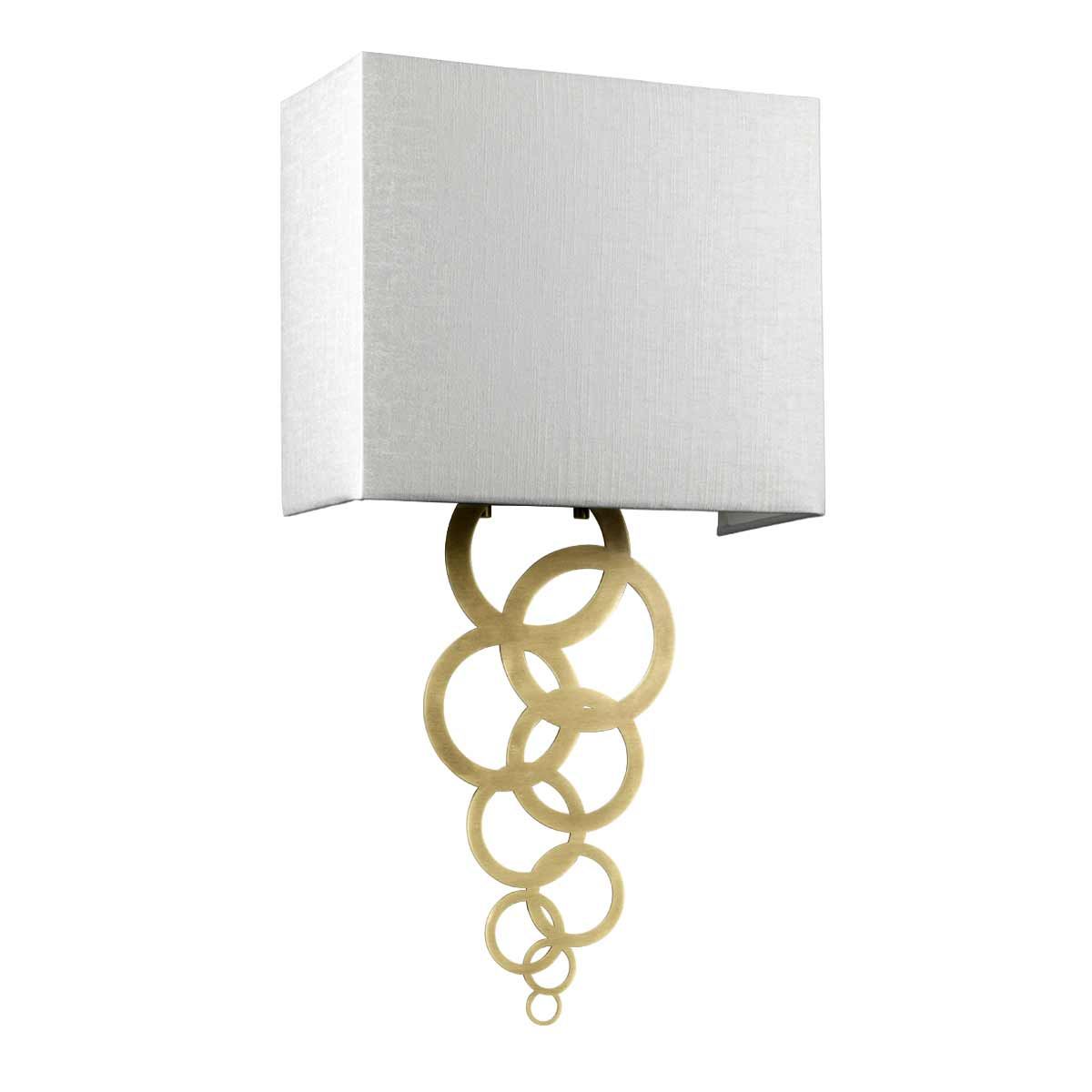 Hoxton Medium Single Wall Light - Brass