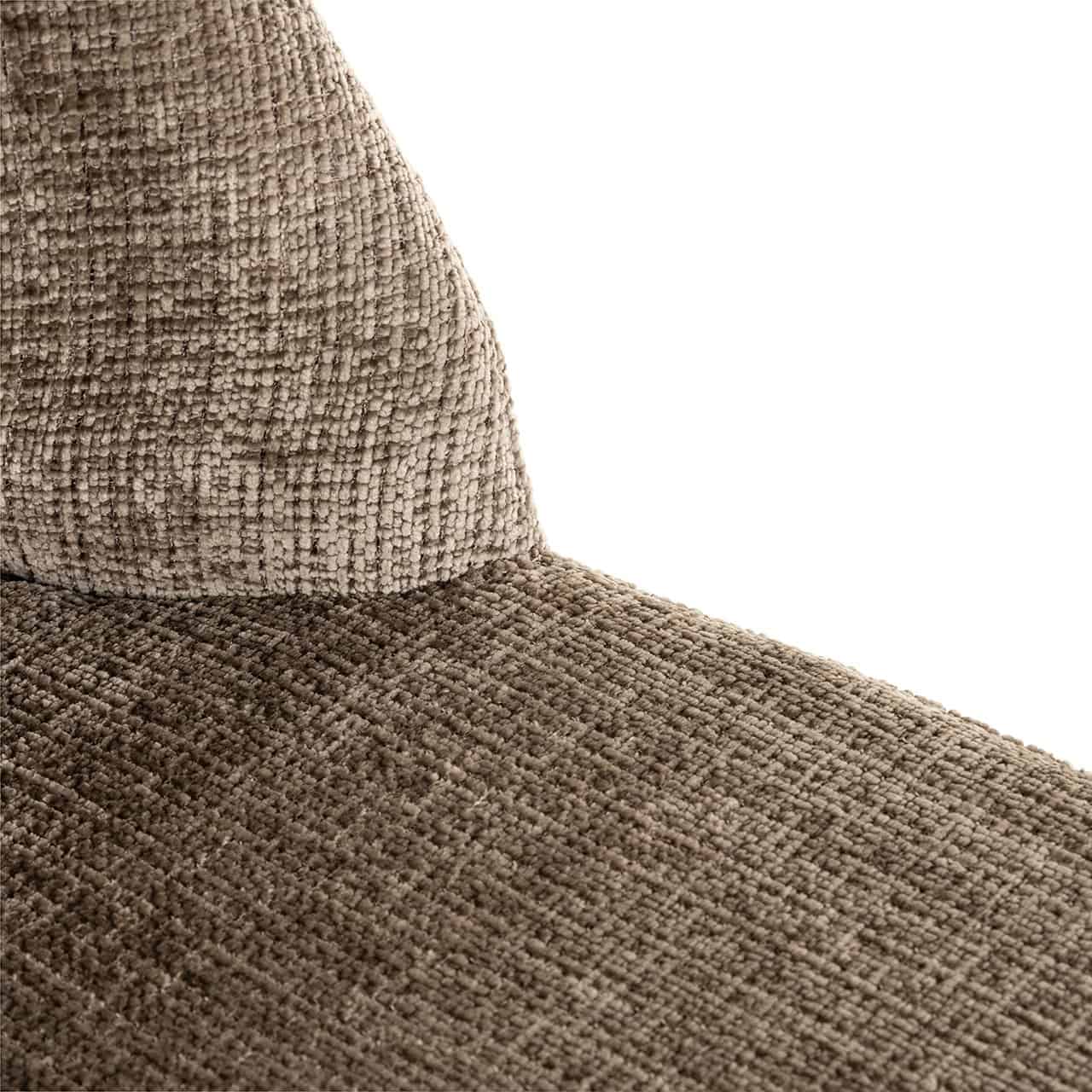 Chair Cecilia stone chenille fire retardant (Niagara 104 Stone Chenille)