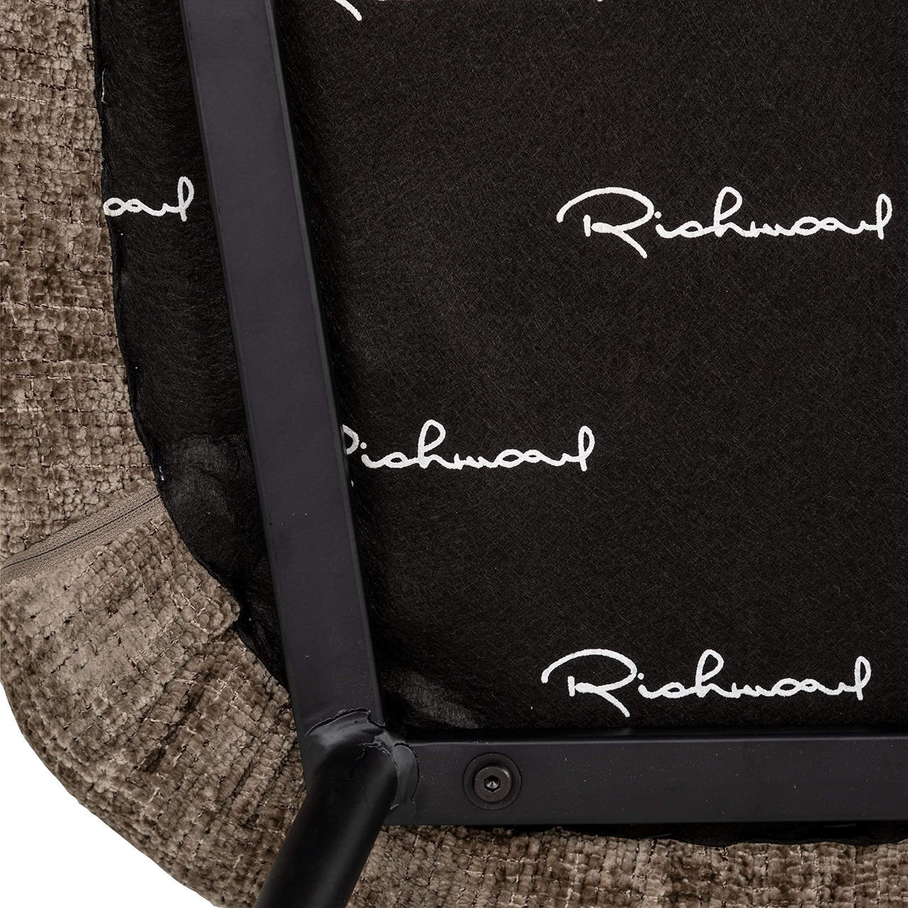 Chair Xandra stone chenille fire retardant (Niagara 104 Stone Chenille)