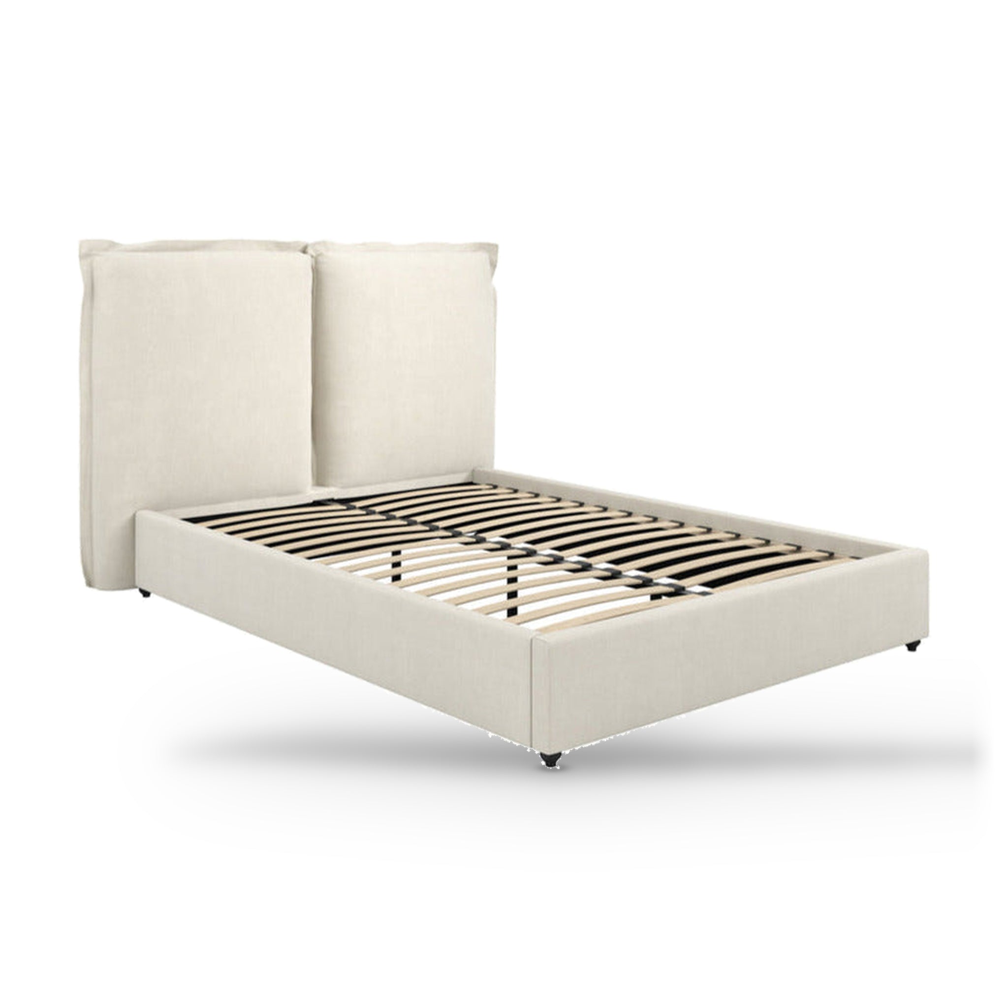 Sunday Ivory Linen Double Bed