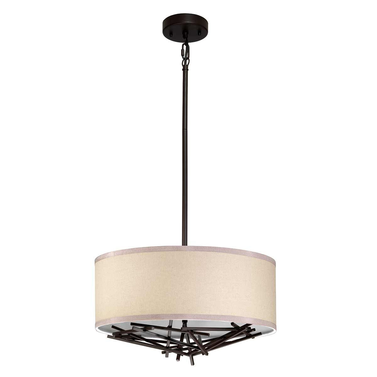 Tagum Triple Pendant Light - Bronze
