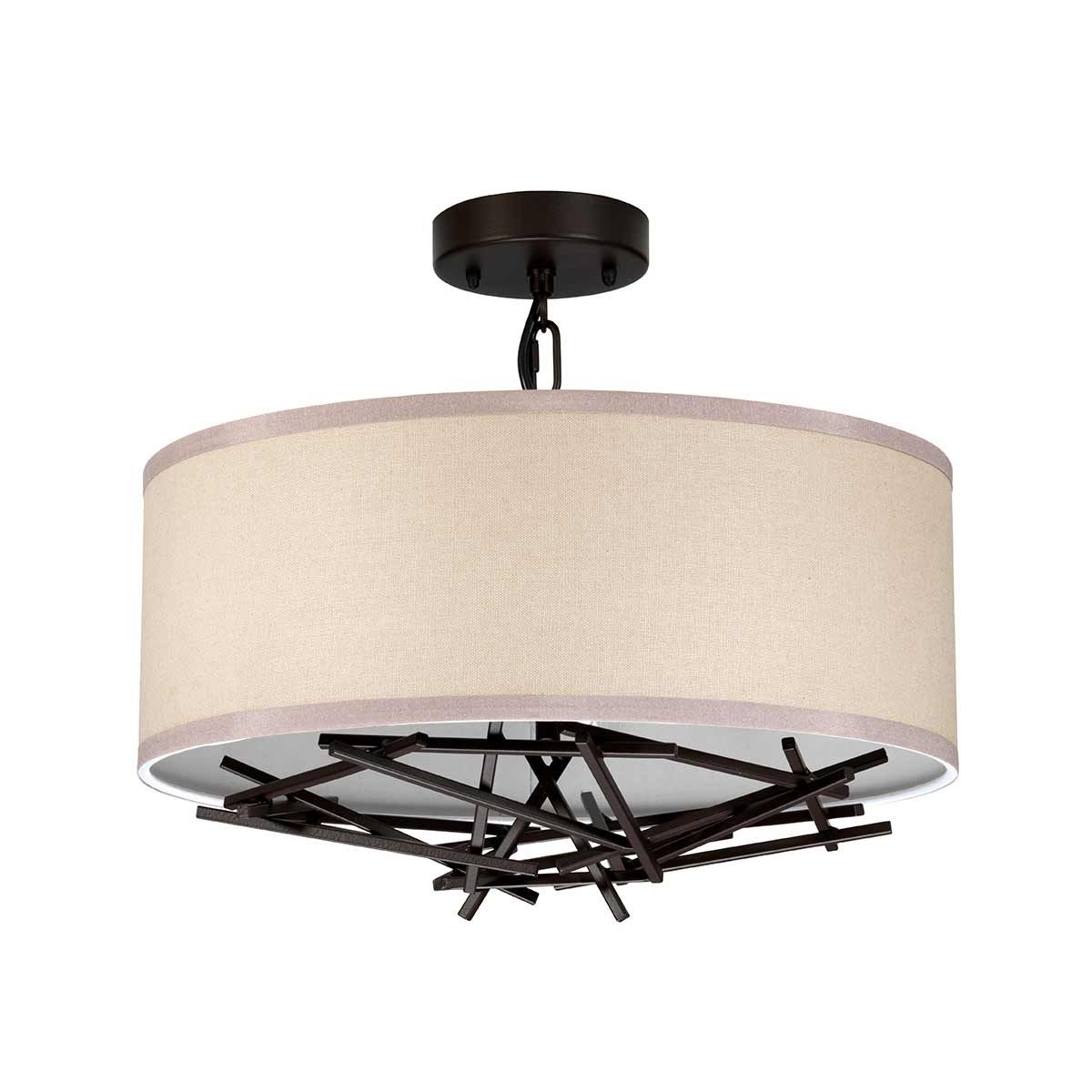 Tagum Triple Pendant Light - Bronze