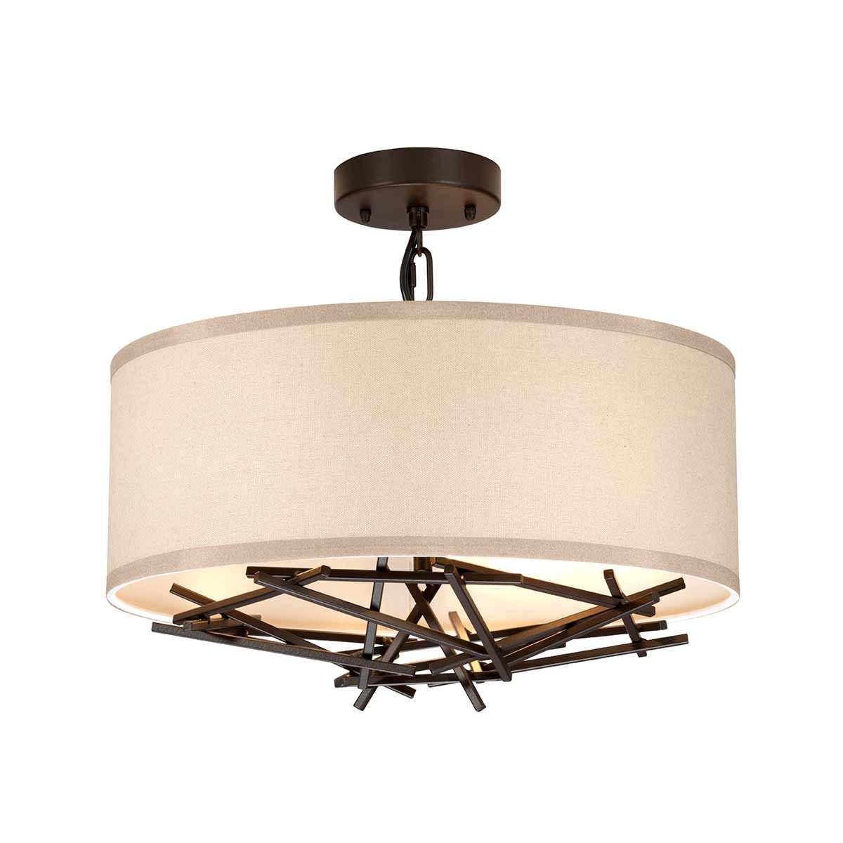 Tagum Triple Pendant Light - Bronze
