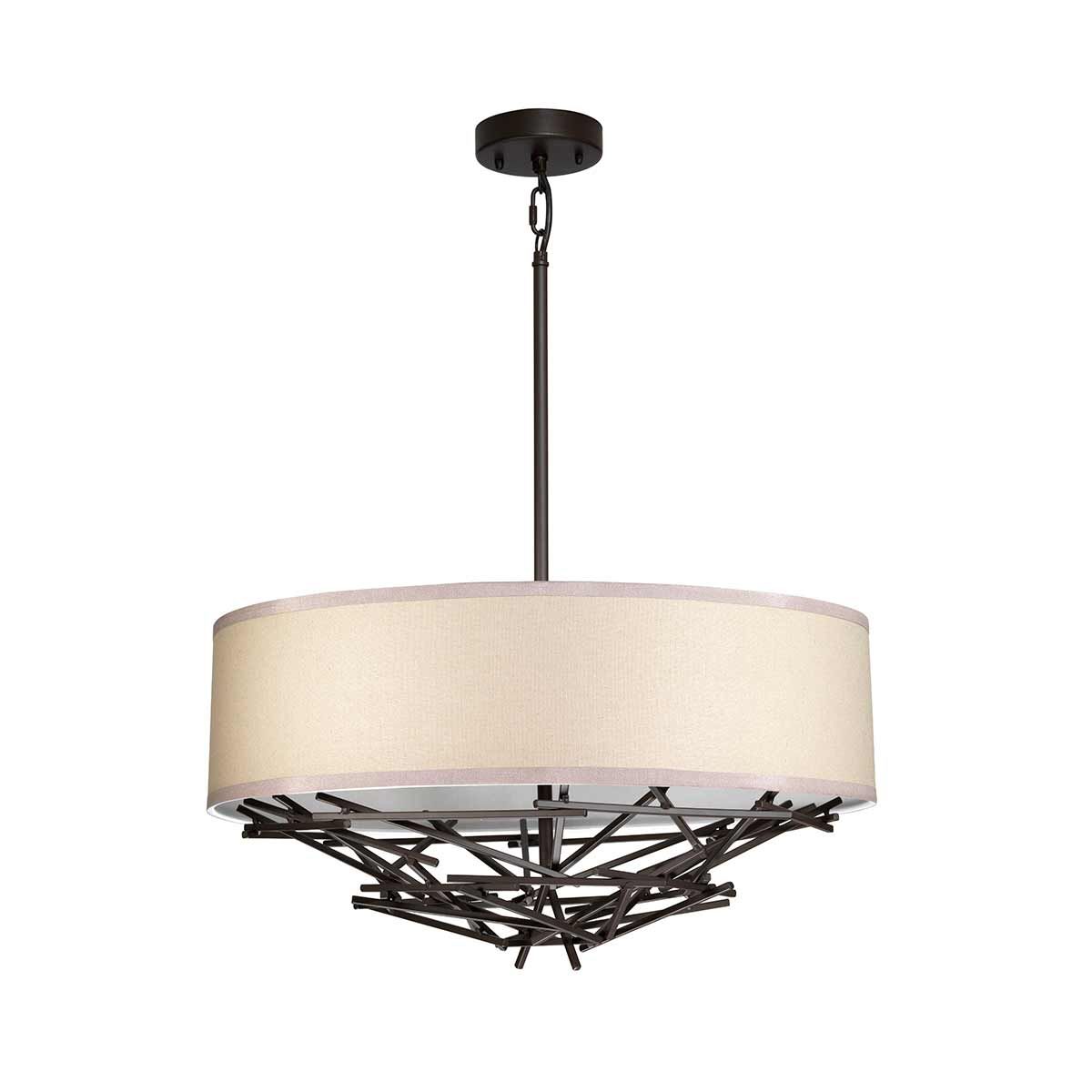 Tagum 4 Light Pendant Light - Bronze