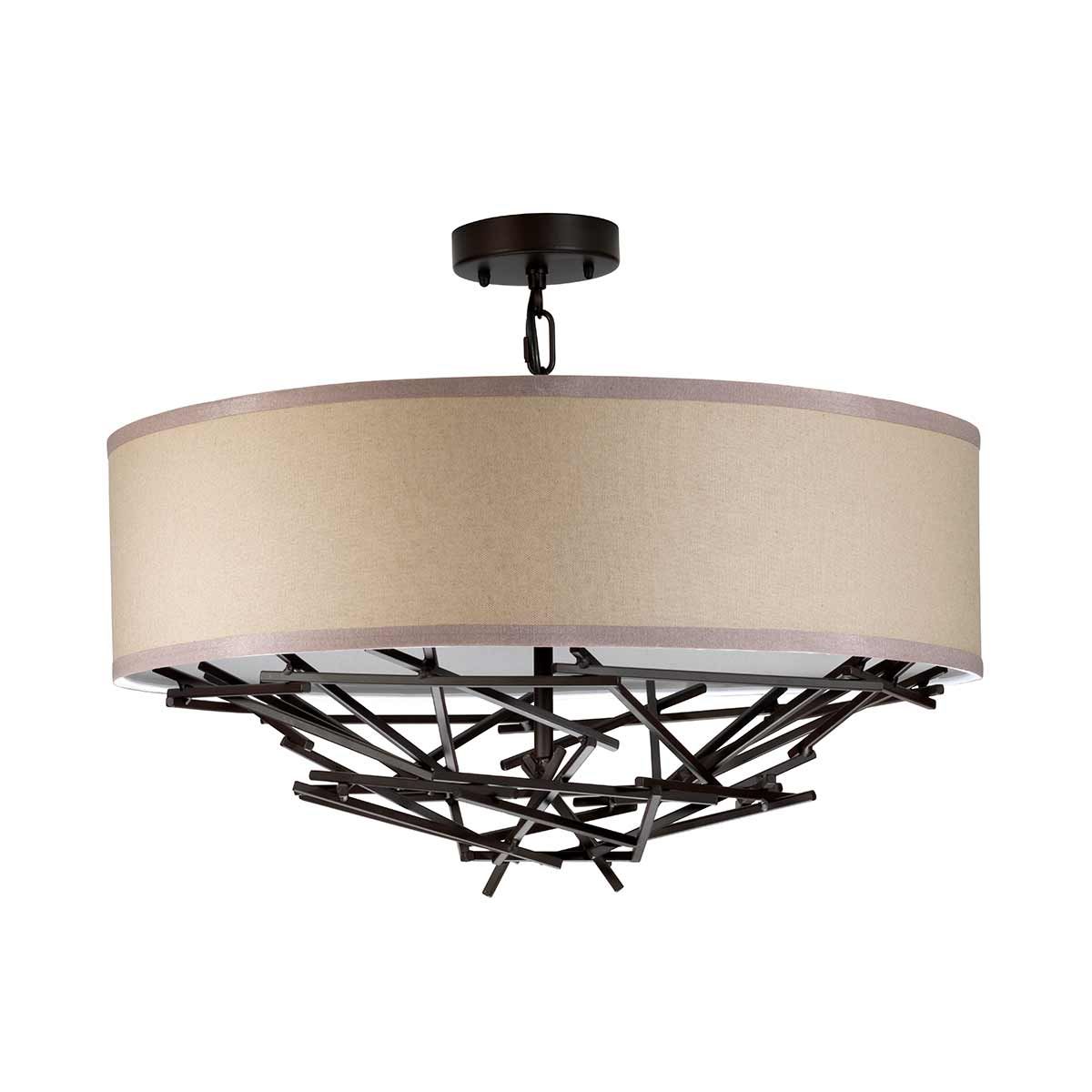 Tagum 4 Light Pendant Light - Bronze