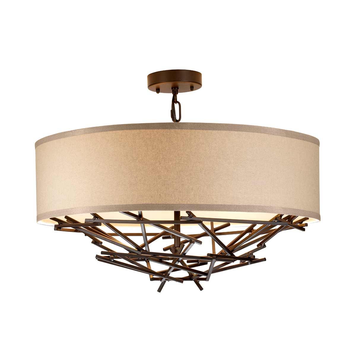 Tagum 4 Light Pendant Light - Bronze