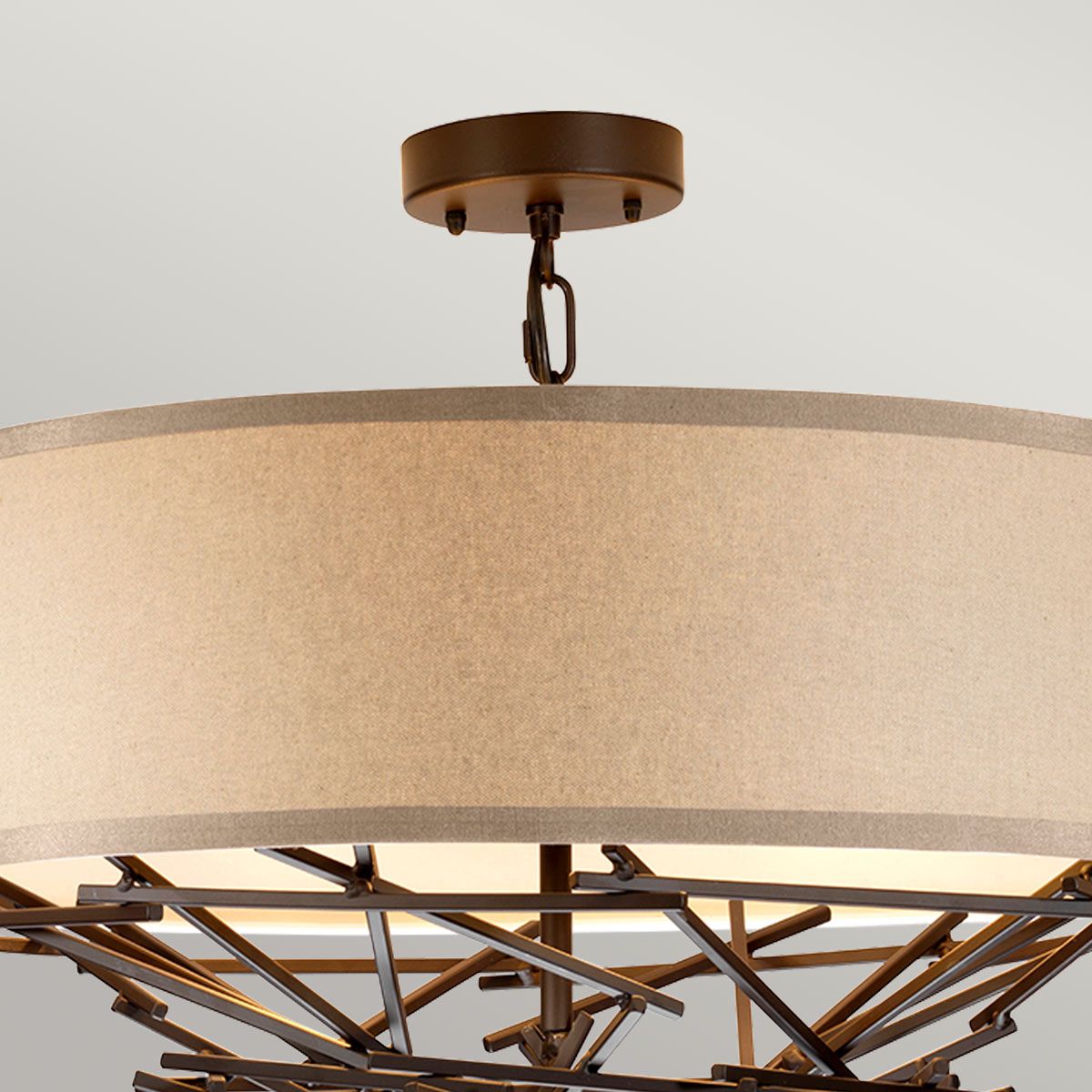 Tagum 4 Light Pendant Light - Bronze