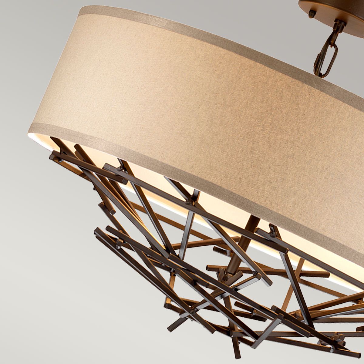 Tagum 4 Light Pendant Light - Bronze