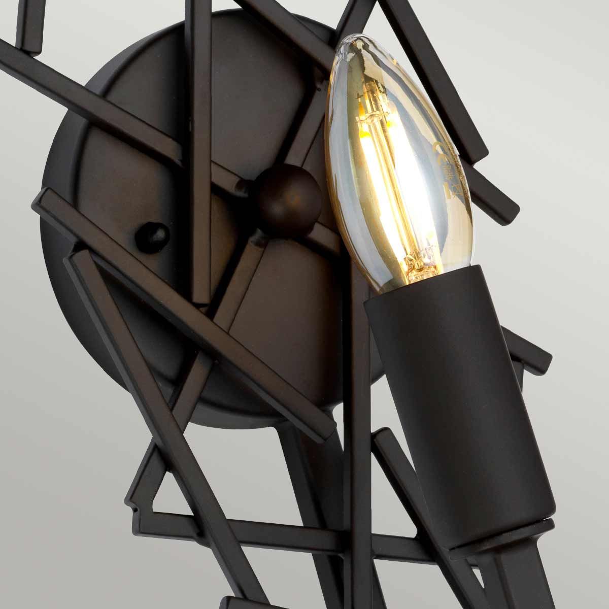 Tagum Single Wall Light - Bronze