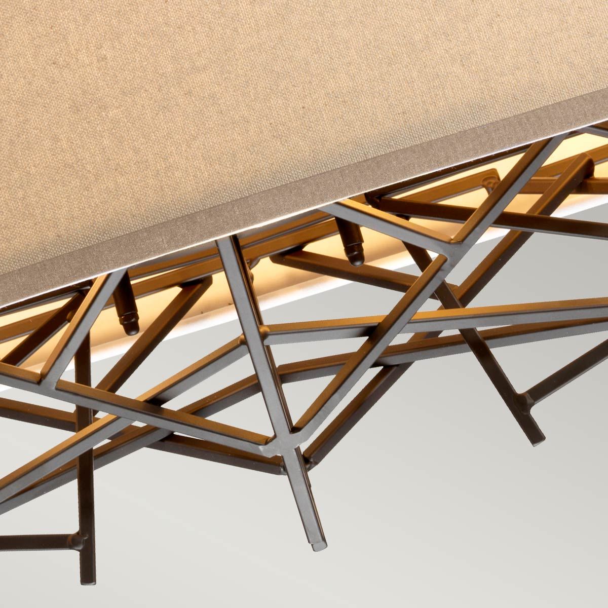 Tagum 5 Light Island Pendant Light - Bronze