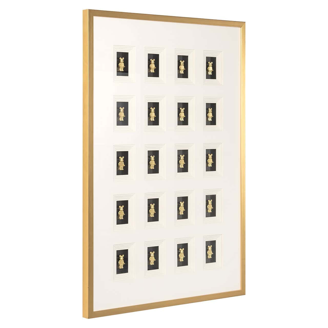 Wall art Bear block 3D