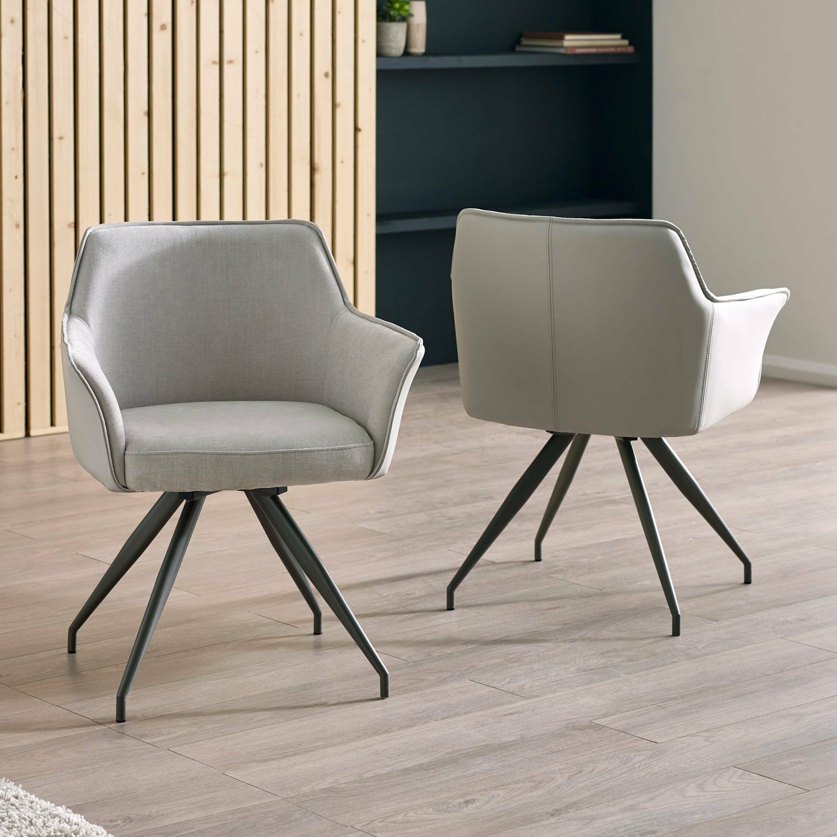 Beauly Ivory Chenille Dining Chair