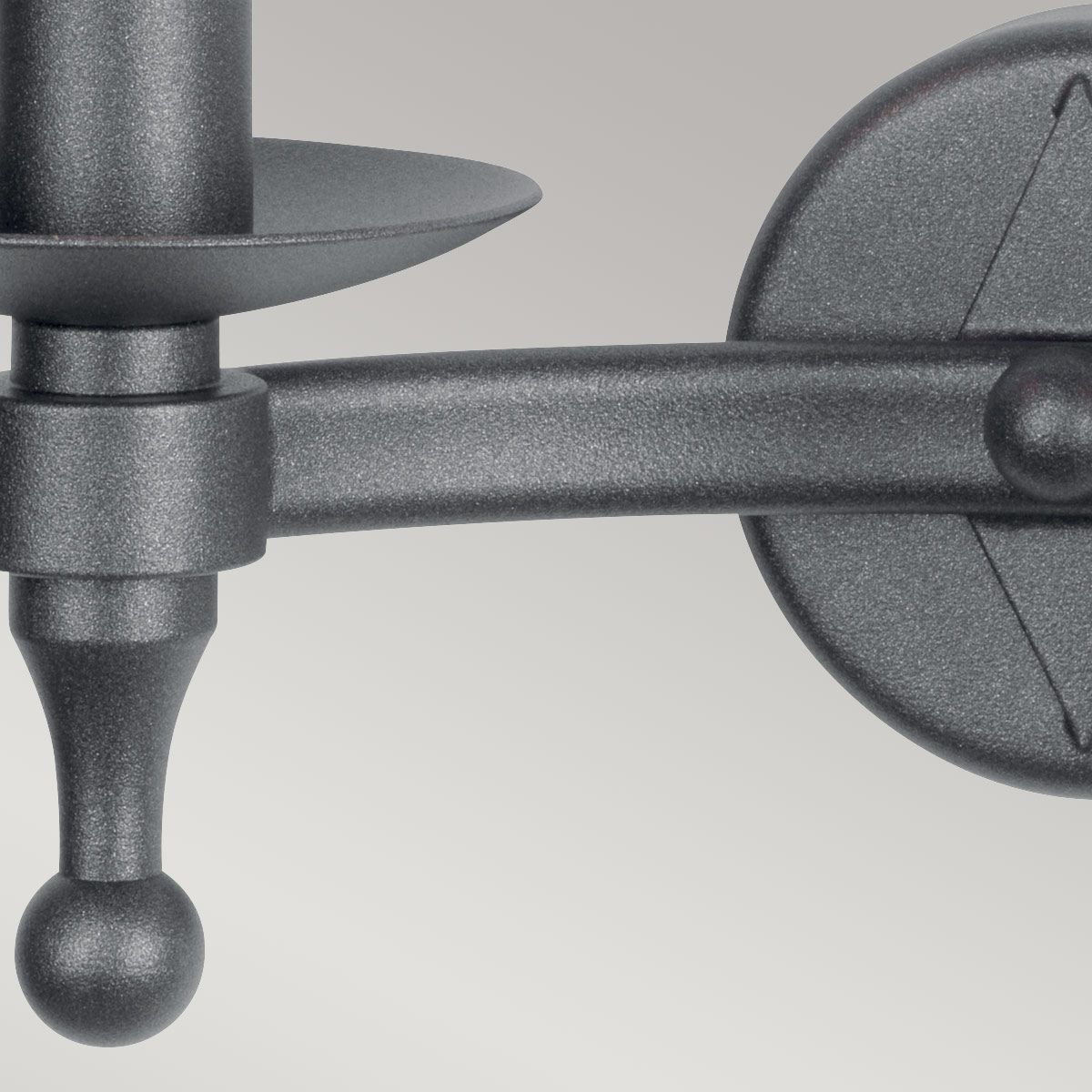 Moore Double Wall Light - Black
