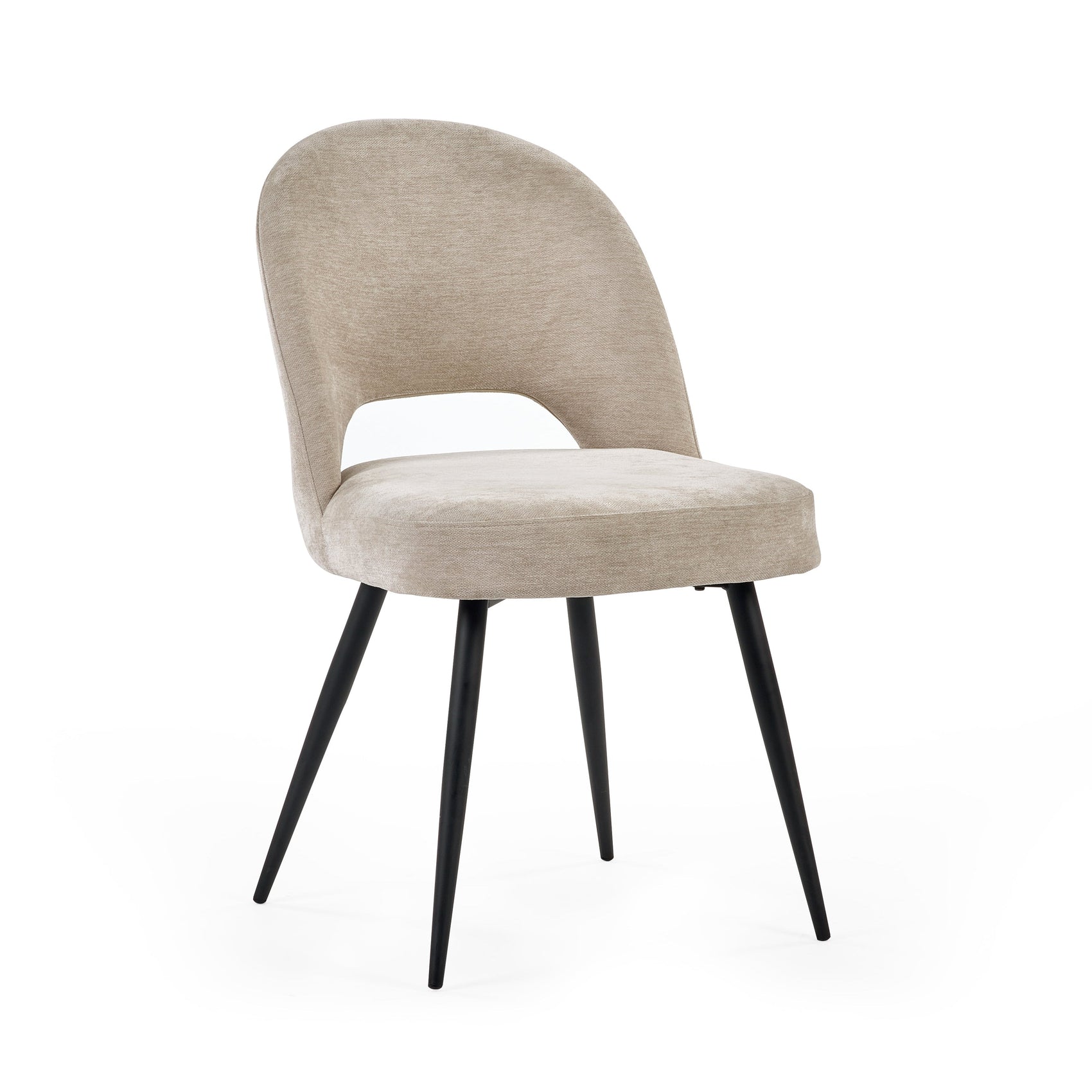 Maple Calico Cream Dining Chair