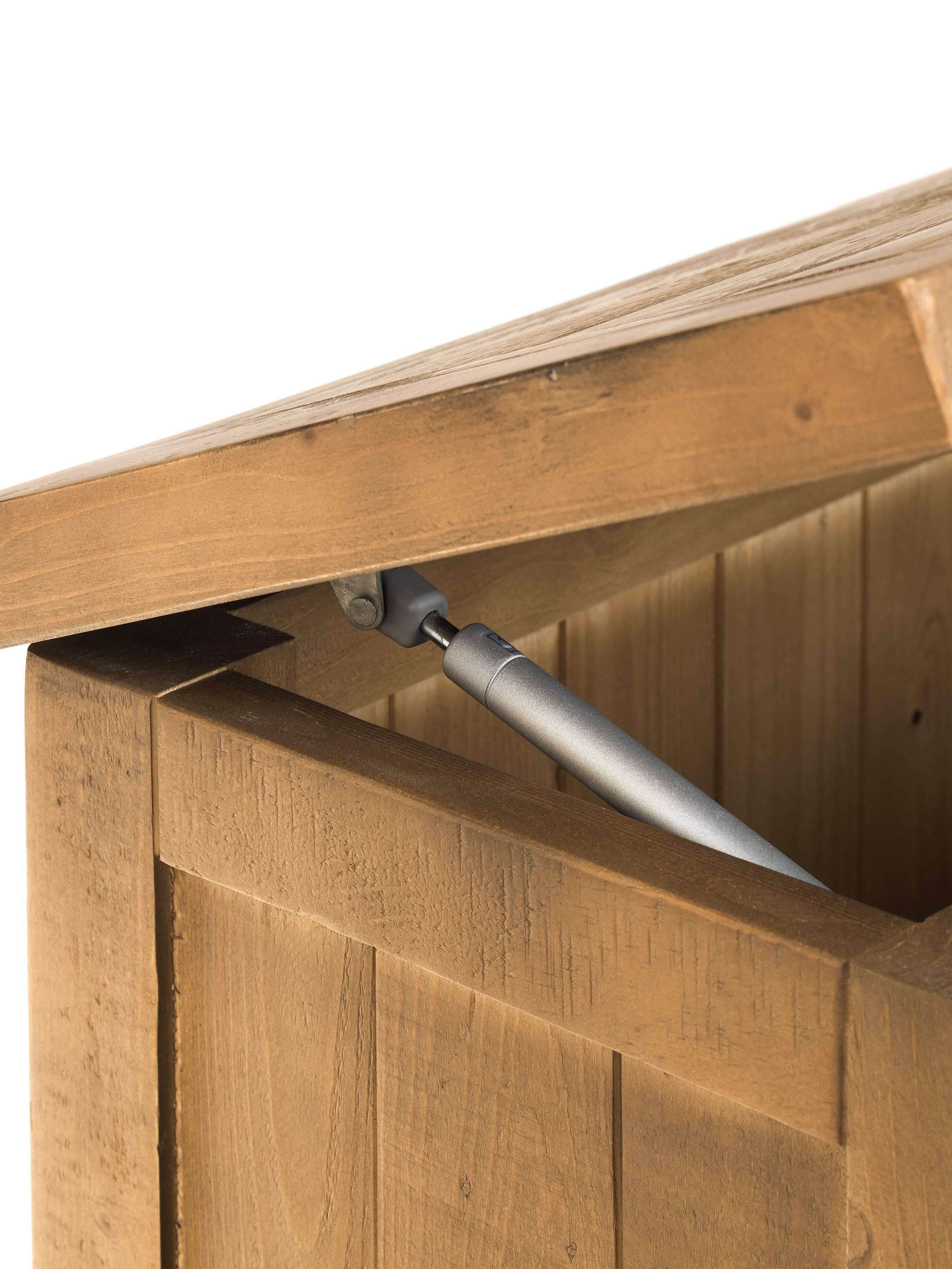 Maple Natural Pine Wood Storage Bench