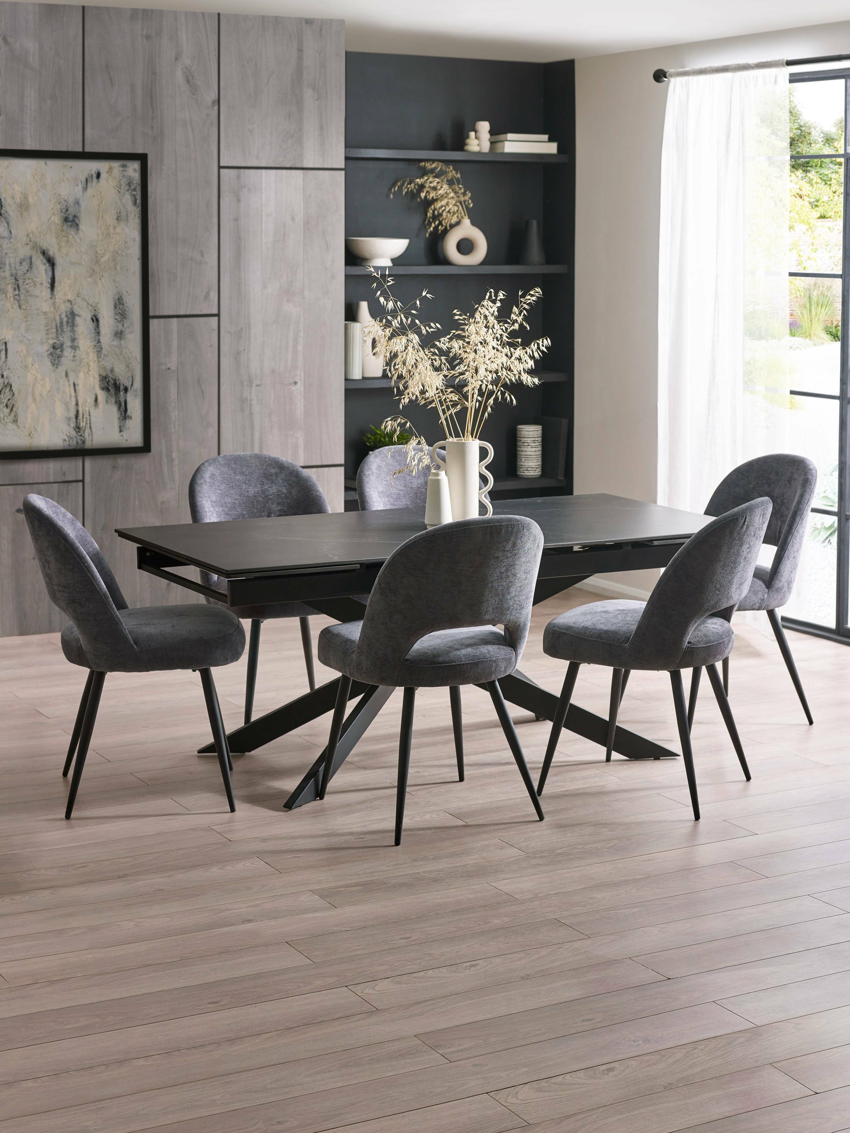 Maple Onyx Grey Dining Chair