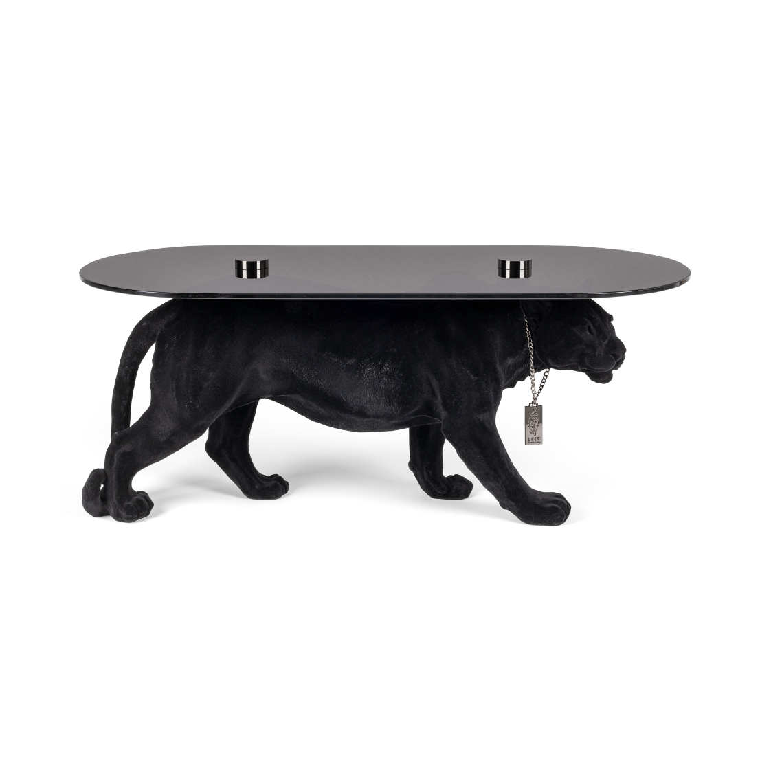 Bold Monkey Dope as Hell All Black Panther Coffee Table