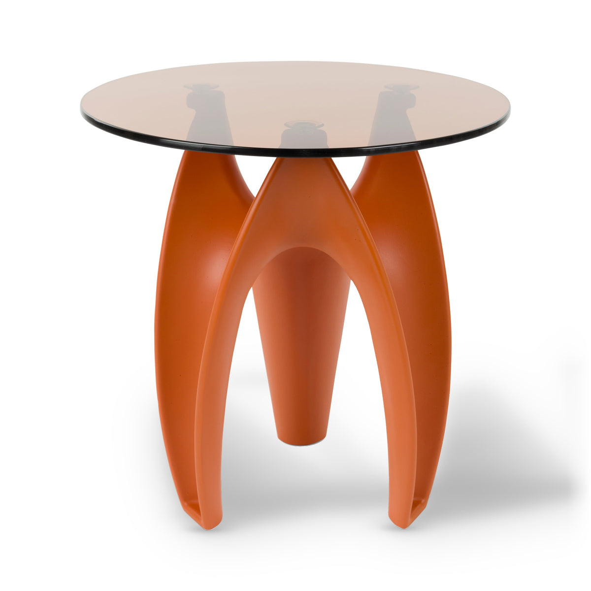 Bold Monkey Hactua Orange Claw Side Table