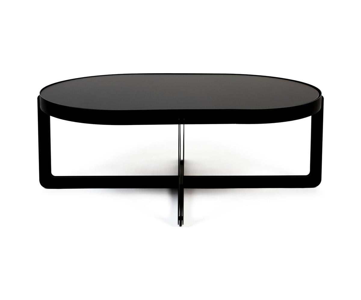 Zuiver Centre Oval Black Coffee Table