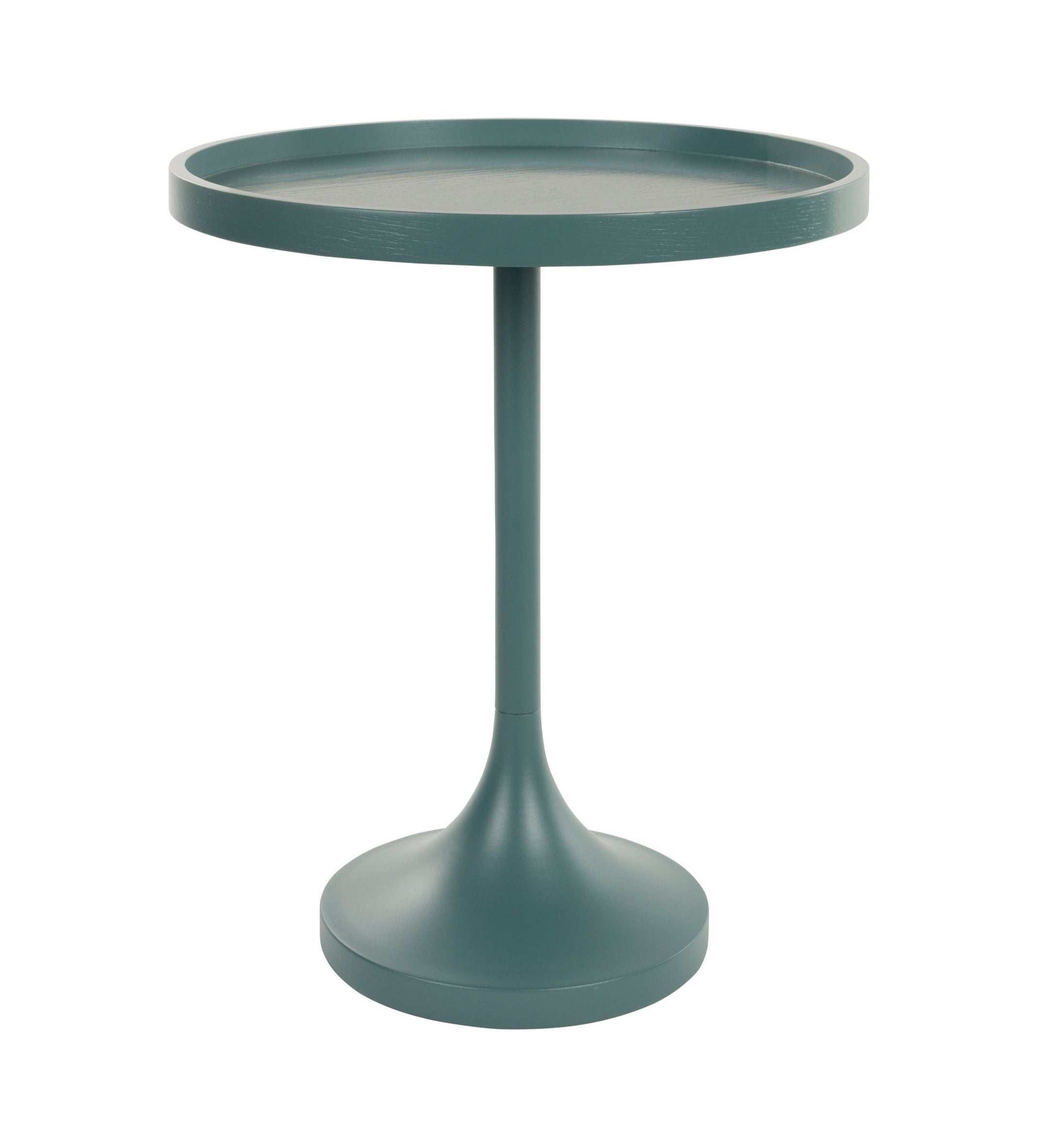 Zuiver Jason Blue Steel Round Side Table