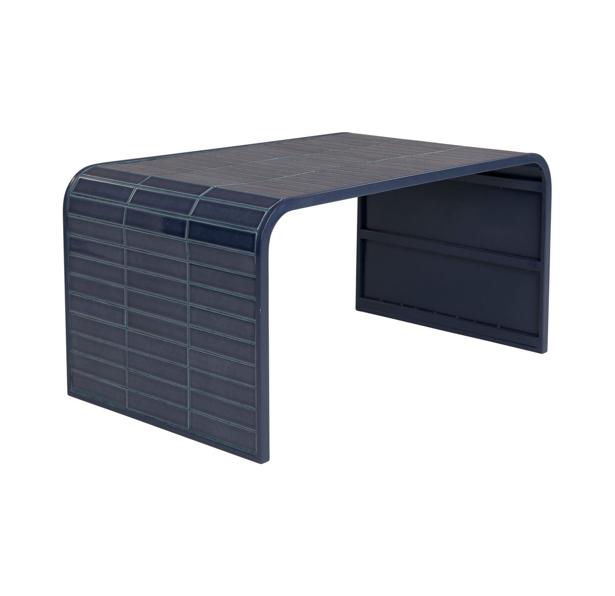 Zuiver Blue Tiles Curved Coffee Table
